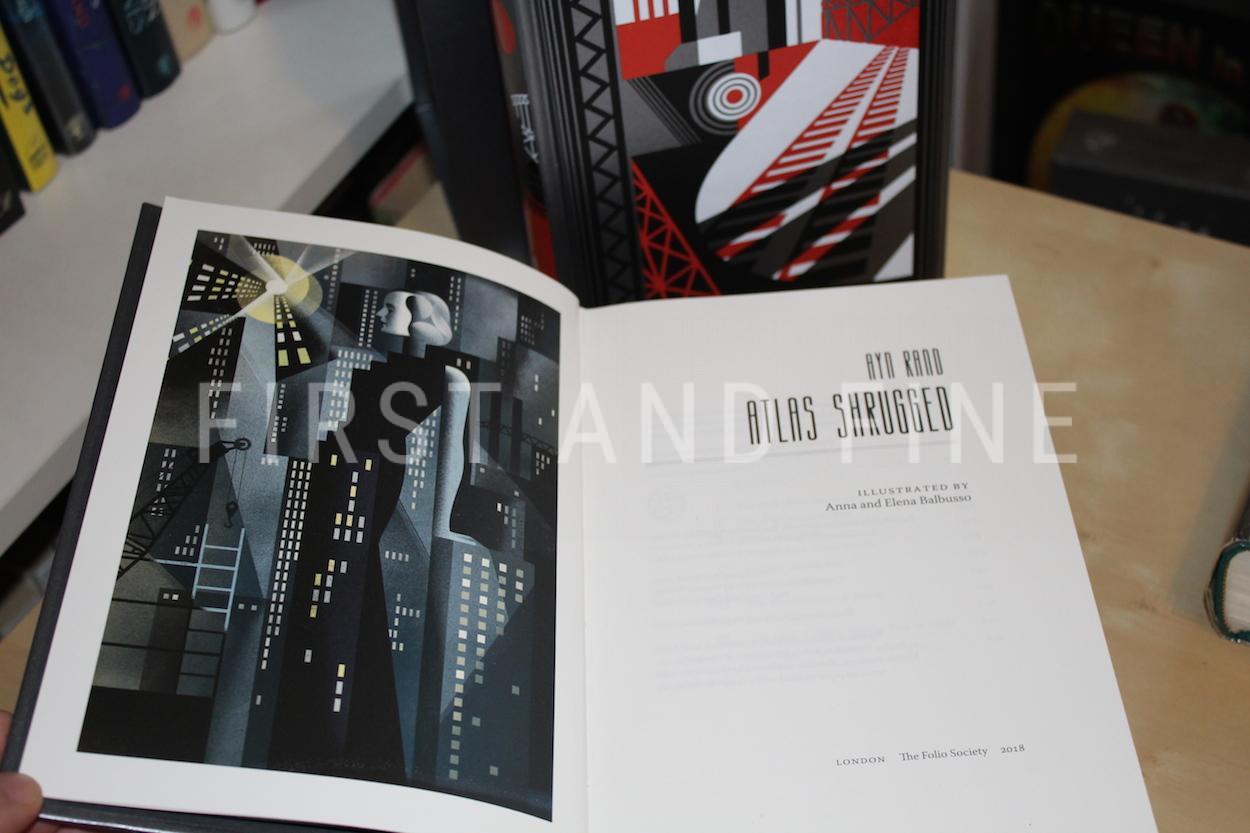 Ayn Rand (1957) 'Atlas Shrugged', US first edition + Folio Society illustrated edition - Image 9
