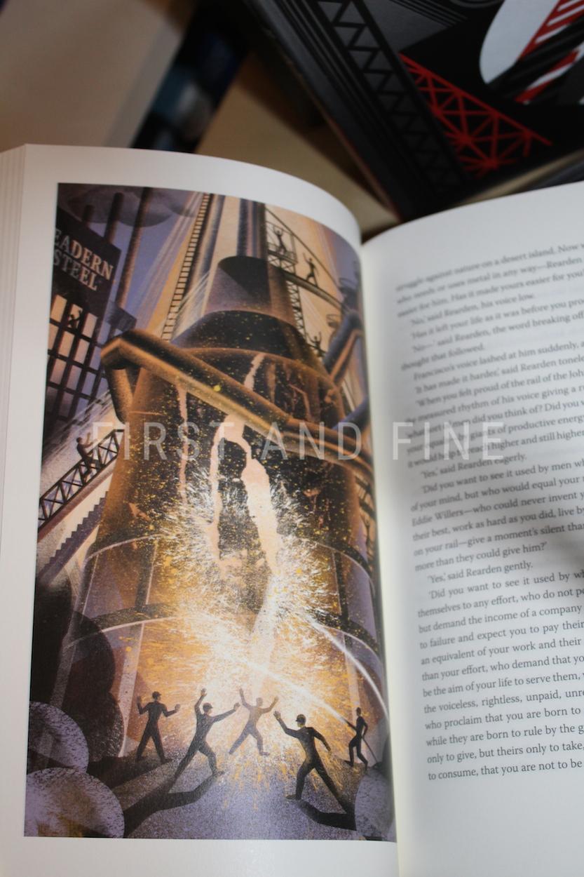 Ayn Rand (1957) 'Atlas Shrugged', US first edition + Folio Society illustrated edition - Image 10