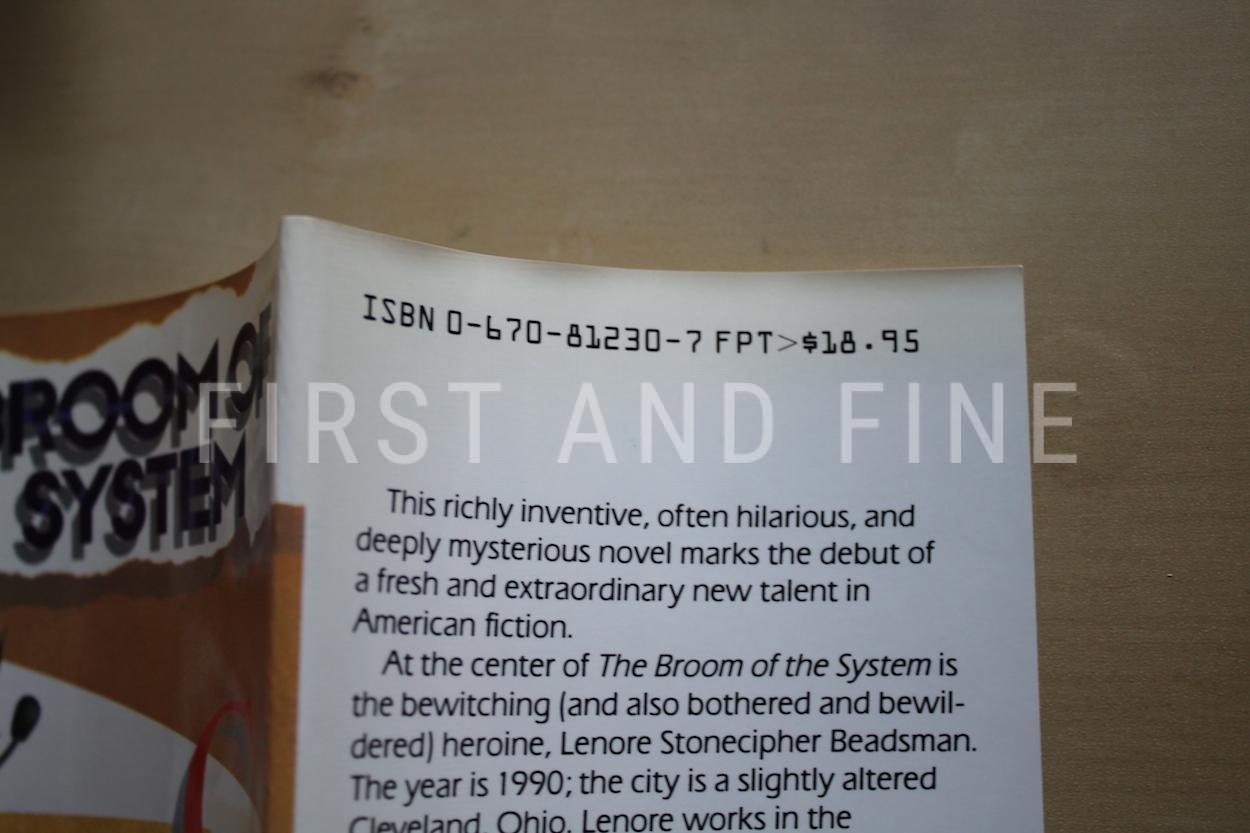 Wallace, David Foster (1987) 'The Broom of the System', US signed first edition - Image 11