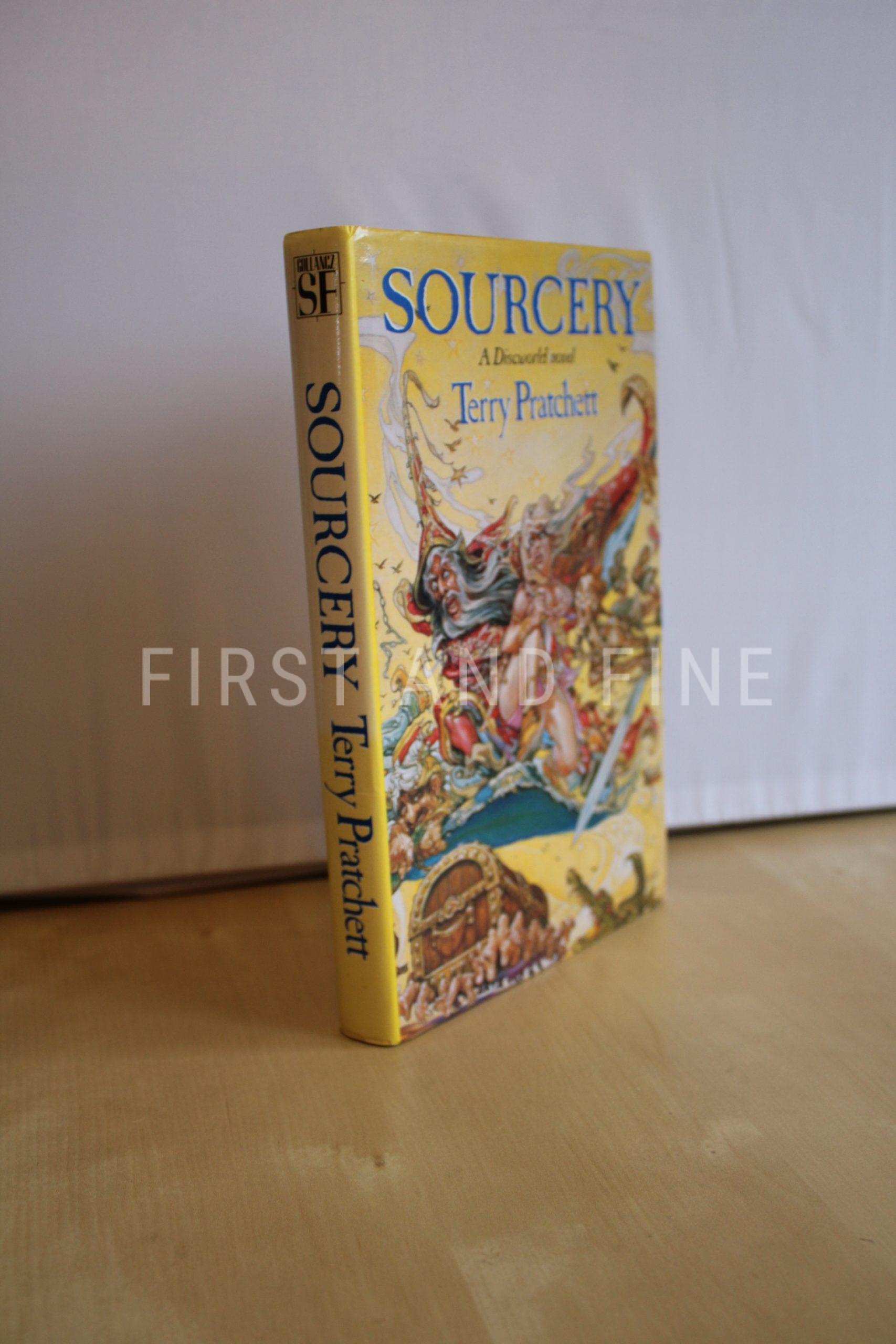 Pratchett, Terry (1988) 'Sourcery', UK signed first edition