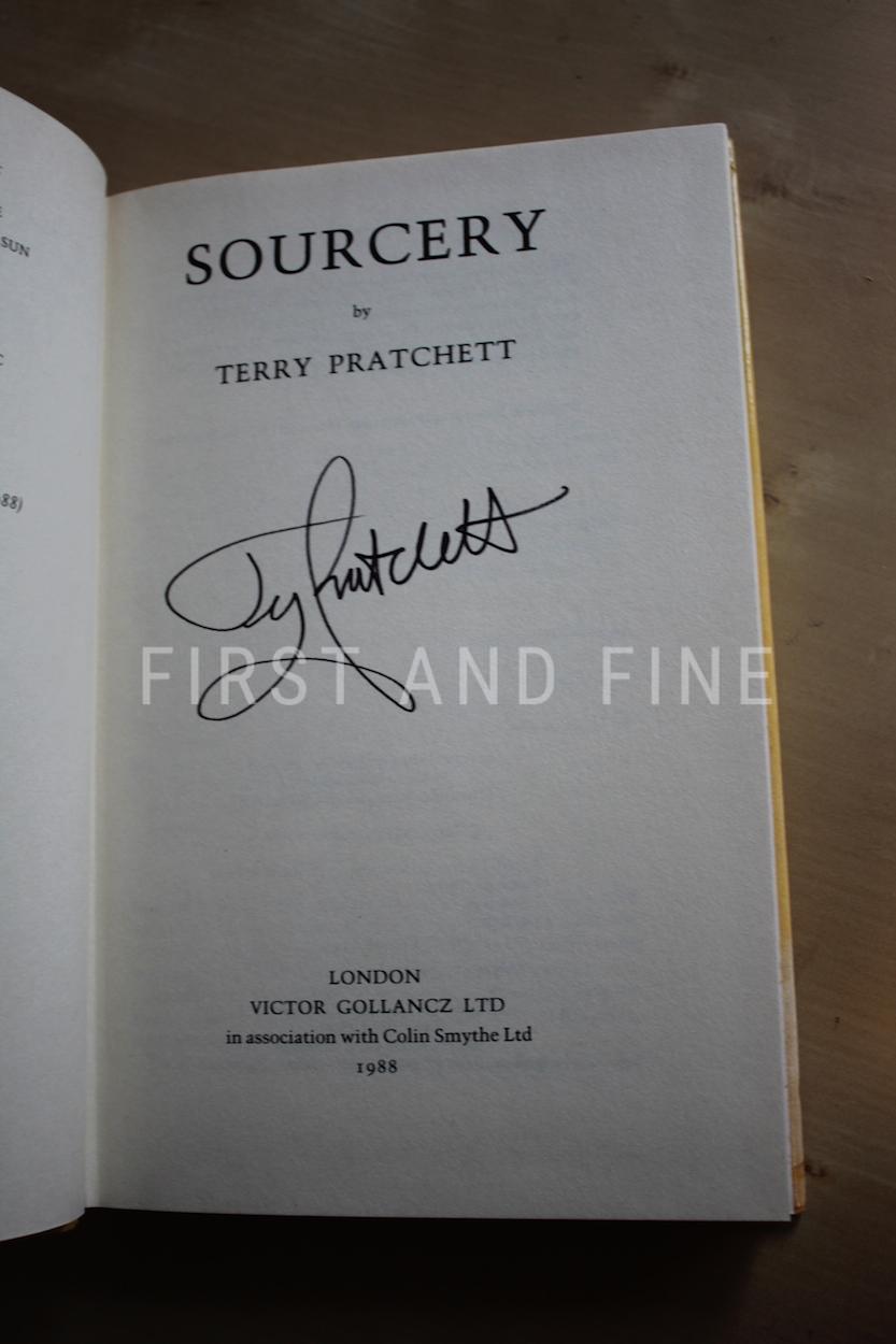 Pratchett, Terry (1988) 'Sourcery', UK signed first edition - Image 2