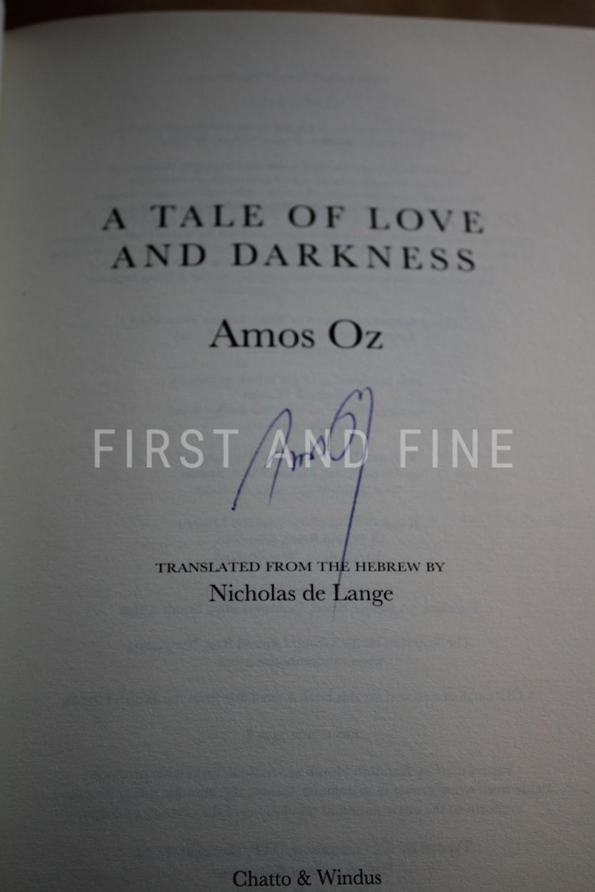 Oz, Amos (2004) 'A Tale of Love and Darkness', UK signed first edition - Image 2