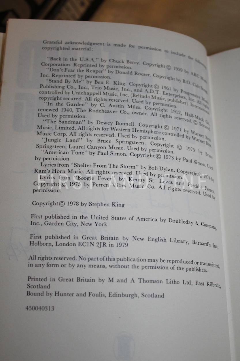 King, Stephen (1979) 'The Stand', UK signed first edition - Image 4