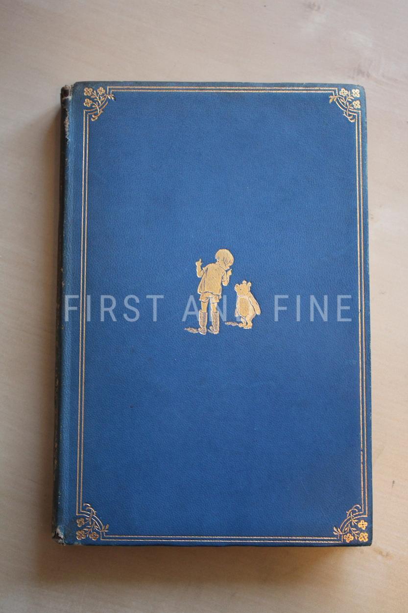 Milne, A.A. (1926) 'Winnie-the-Pooh', UK first deluxe edition in blue leather with handwritten and signed letter - Image 5