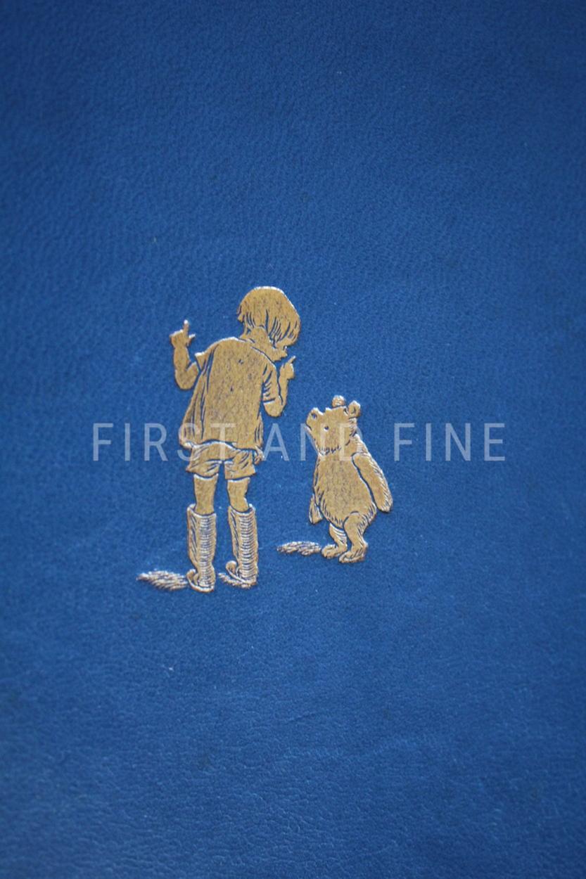 Milne, A.A. (1926) 'Winnie-the-Pooh', UK first deluxe edition in blue leather with handwritten and signed letter - Image 12