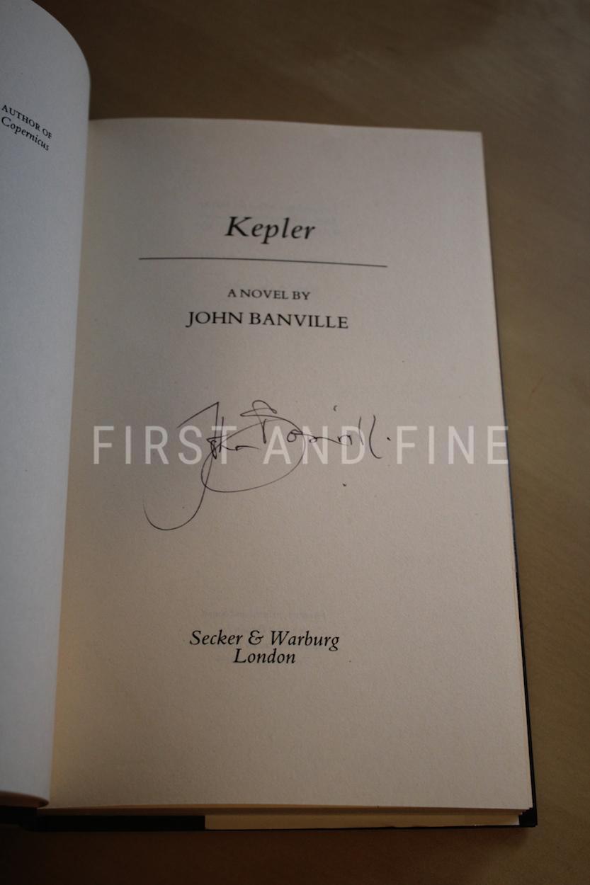 Banville, John (1981) 'Kepler', UK signed first edition - Image 2