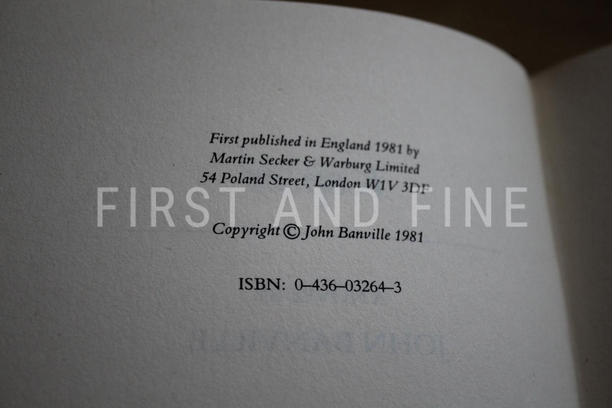 Banville, John (1981) 'Kepler', UK signed first edition - Image 3