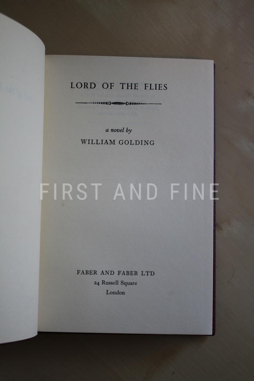 Golding, William (1954) 'Lord of the Flies', UK first edition with a signed paperback - Image 3