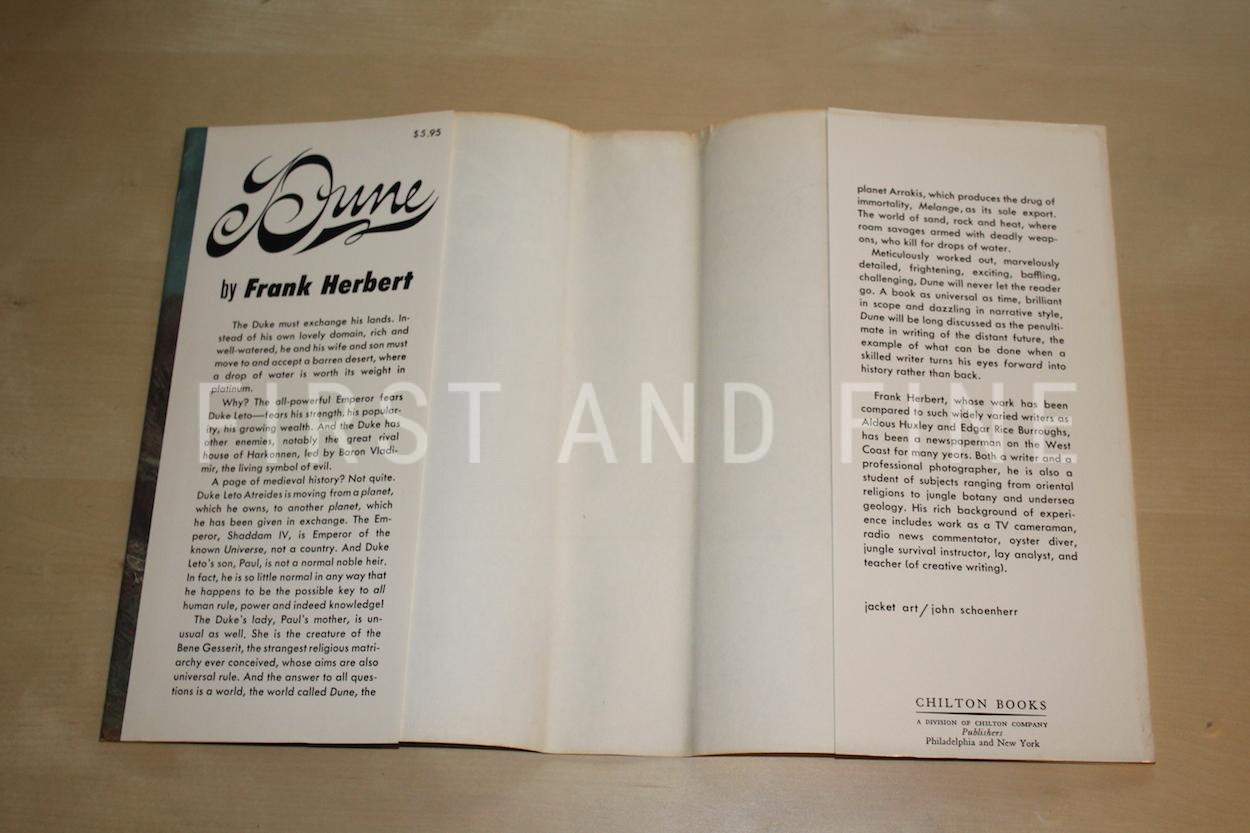 Herbert, Frank (1965) 'Dune', US first edition, review copy in outstanding condition and handcrafted clamshell case - Image 22