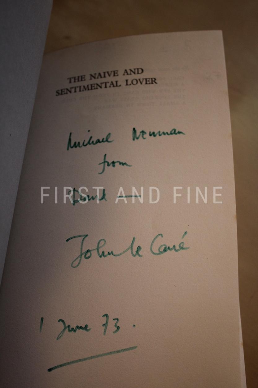 le Carré, John (1971) 'The Naive and Sentimental Lover', UK signed and inscribed first edition - Image 2