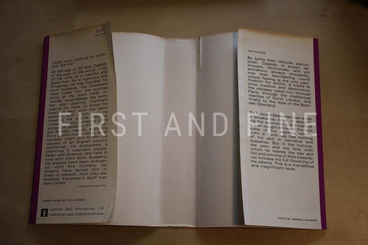 le Carré, John (1971) 'The Naive and Sentimental Lover', UK signed and inscribed first edition - Image 12