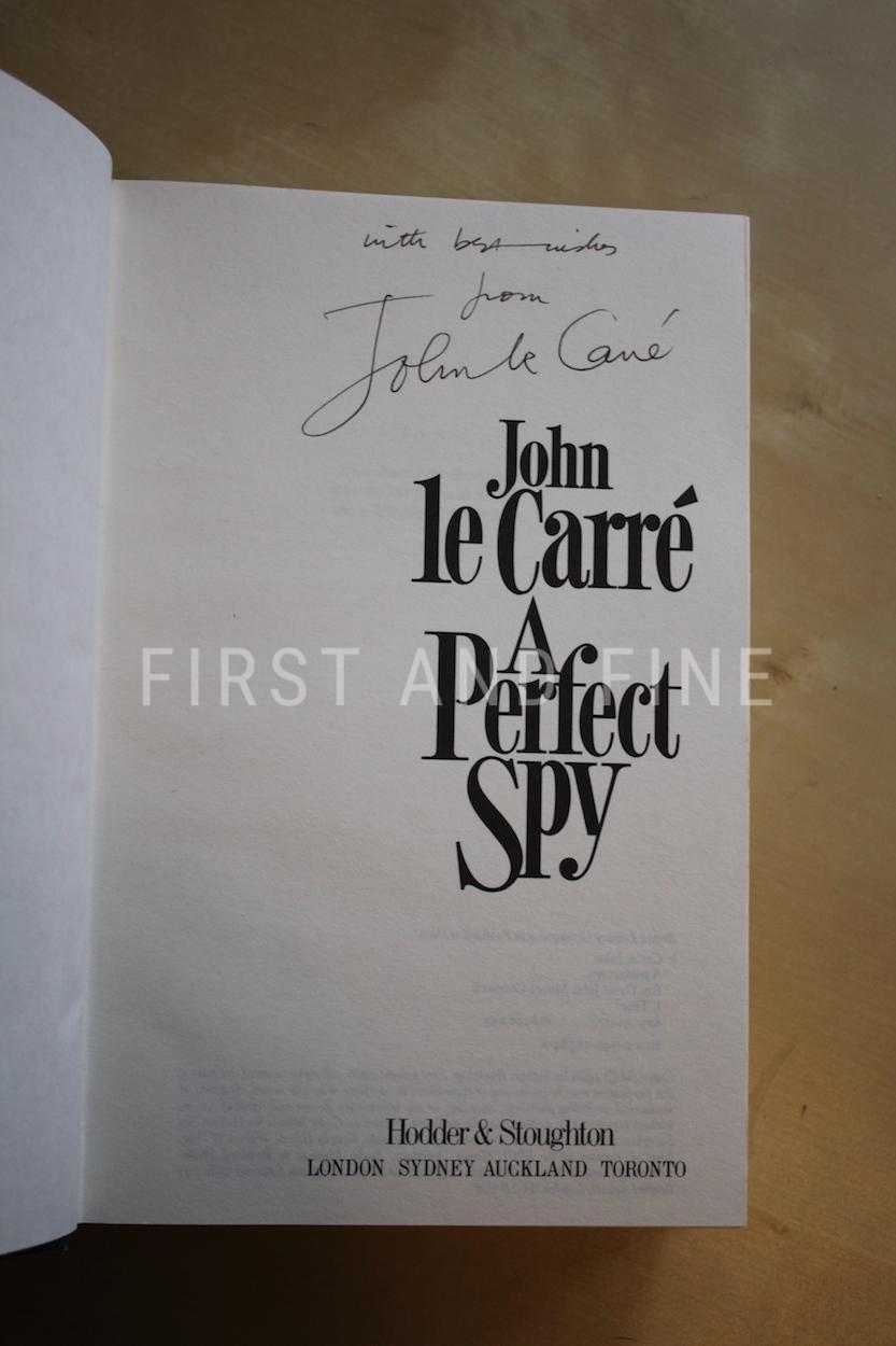 le Carré, John (1986) 'A Perfect Spy', UK signed and inscribed first edition - Image 2