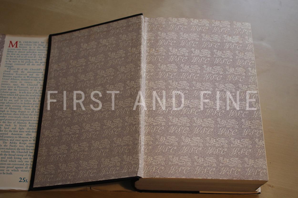 Churchill, Winston (1951) 'The Second World War - volume IV The Hinge of Fate', UK signed and inscribed first edition - Image 6