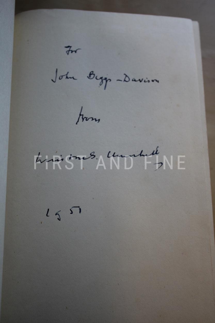 Churchill, Winston (1951) 'The Second World War - volume IV The Hinge of Fate', UK signed and inscribed first edition - Image 2