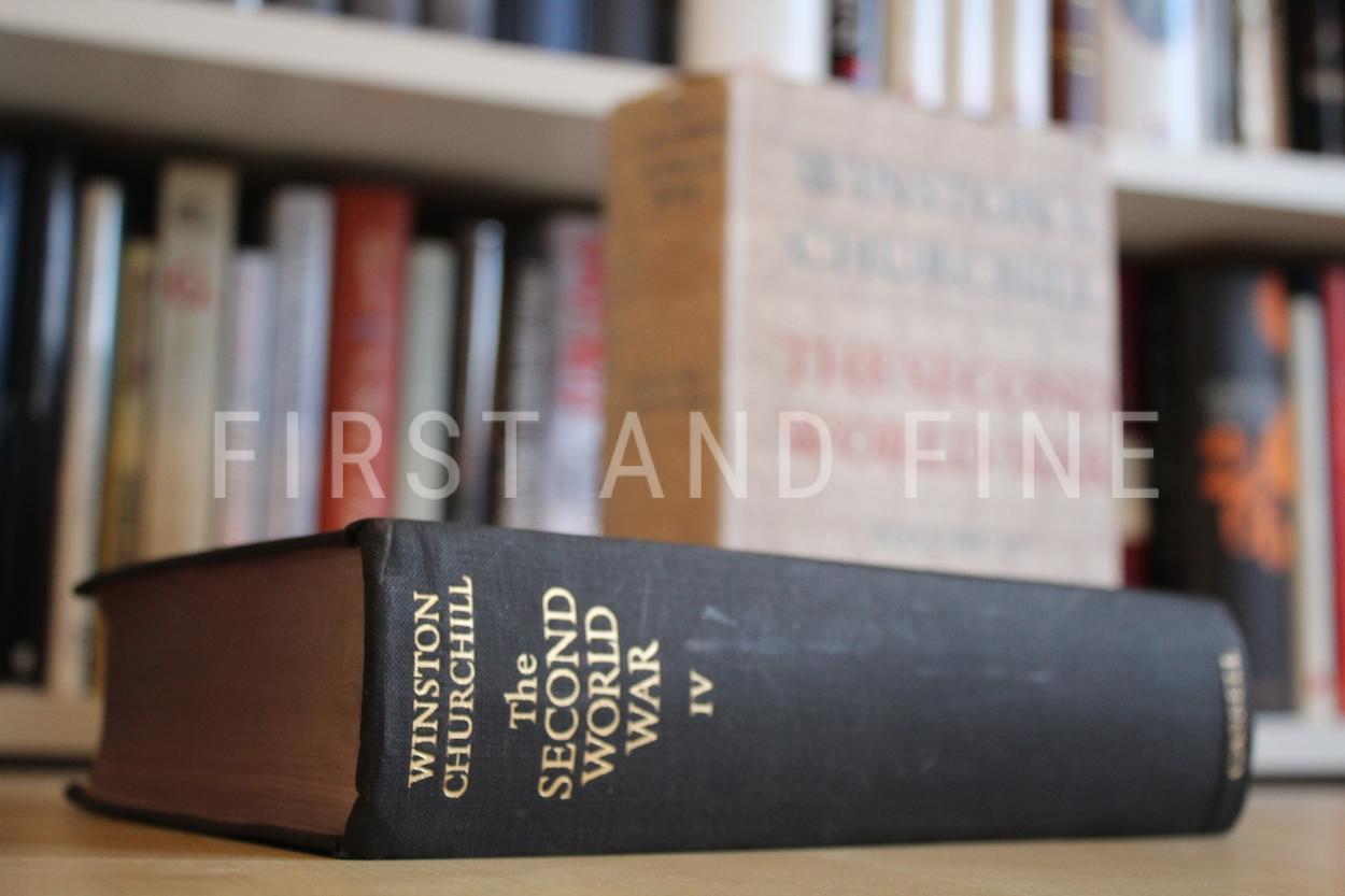 Churchill, Winston (1951) 'The Second World War - volume IV The Hinge of Fate', UK signed and inscribed first edition - Image 7