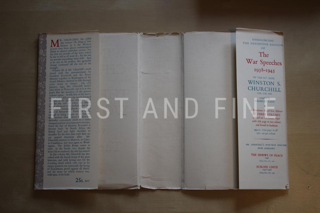 Churchill, Winston (1951) 'The Second World War - volume IV The Hinge of Fate', UK signed and inscribed first edition - Image 14