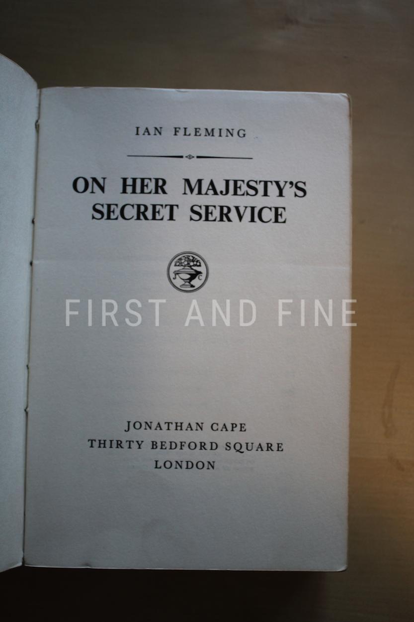 Fleming, Ian (1963) 'On Her Majesty's Secret Service', UK uncorrected proof copy - Image 7