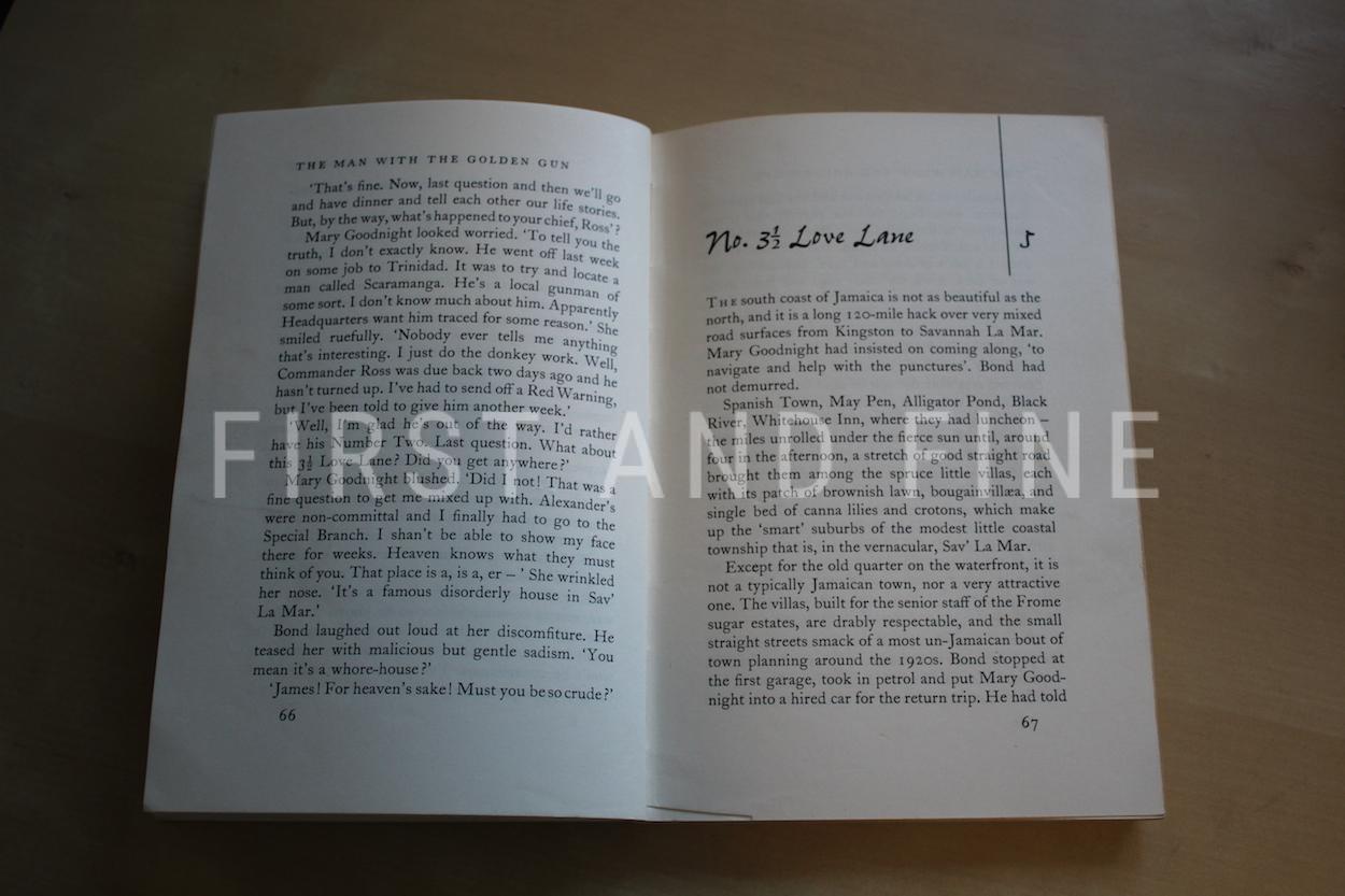 Fleming, Ian (1965) 'The Man with the Golden Gun', UK uncorrected proof with the original proof dust jacket - Image 13