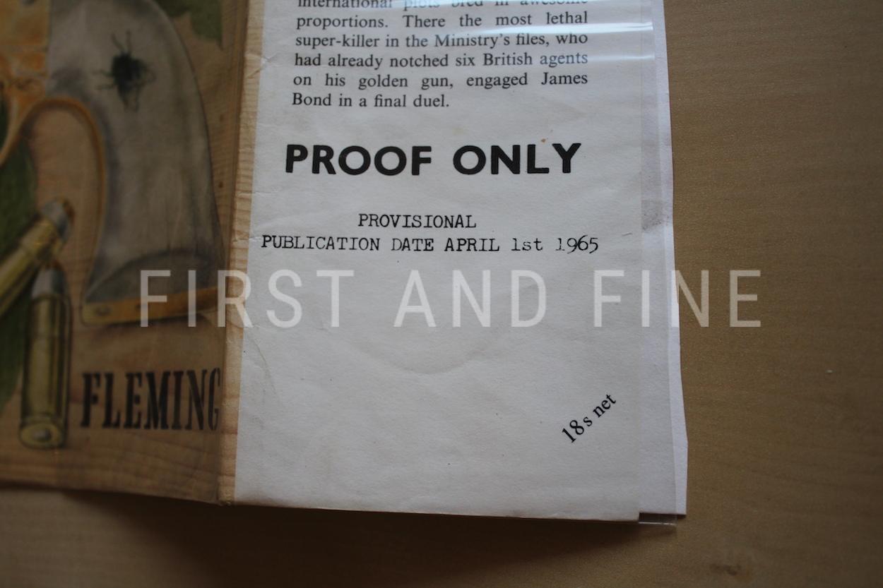 Fleming, Ian (1965) 'The Man with the Golden Gun', UK uncorrected proof with the original proof dust jacket - Image 15