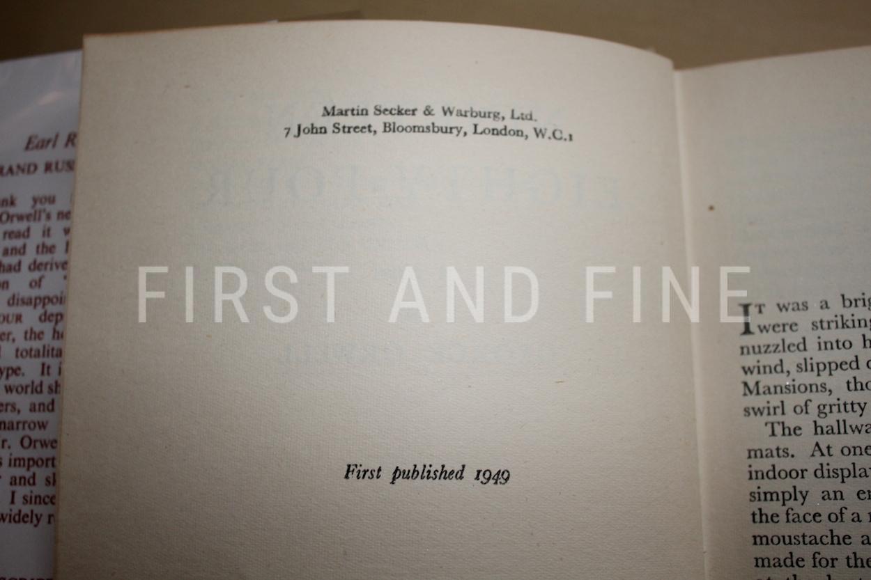 Orwell, George (1949) 'Nineteen Eighty-Four', UK first edition - Image 2