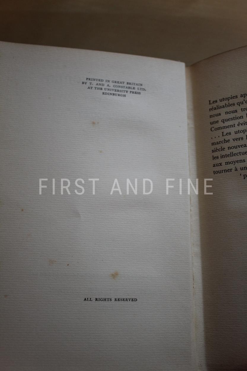 Huxley, Aldous (1932) 'Brave New World', UK first edition - Image 3