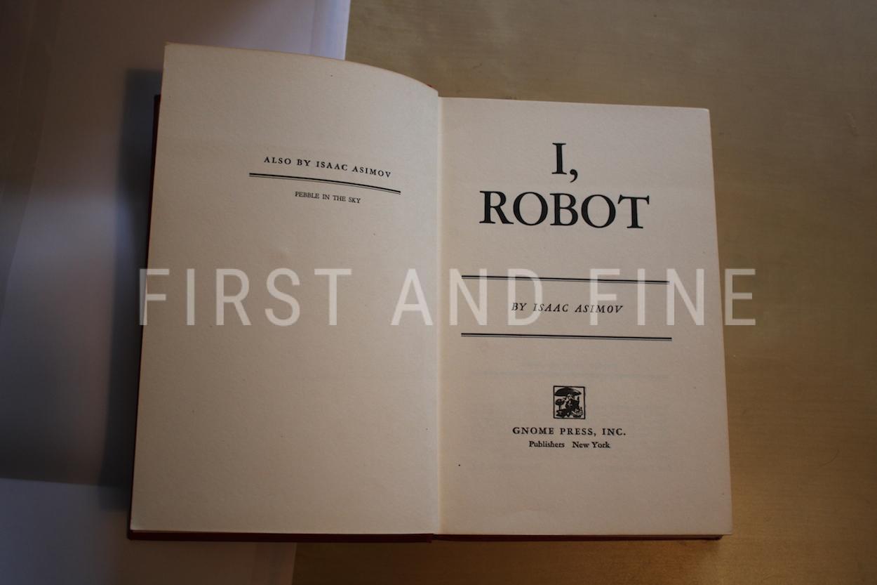 Asimov, Isaac (1950) 'I, Robot', US first edition with signature - Image 4