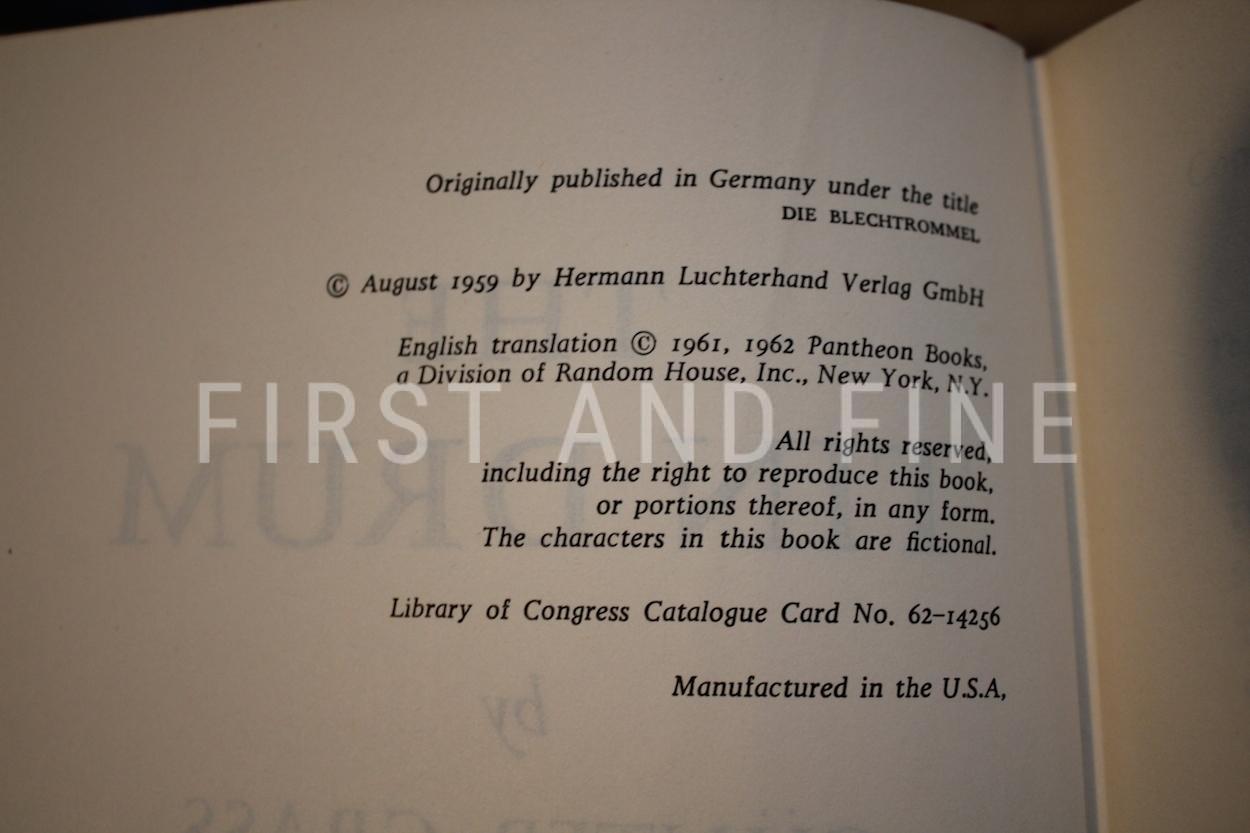 Grass, Günter (1962) 'The Tin Drum' (Die Blechtrommel), US signed first edition - Image 3