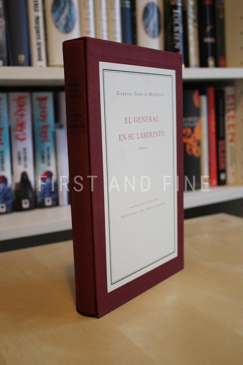 Marquez, Gabriel Garcia (1989) 'El General en su Leberinto'/ 'The General in his Labyrith', Spanish language signed limited edition - Image 2
