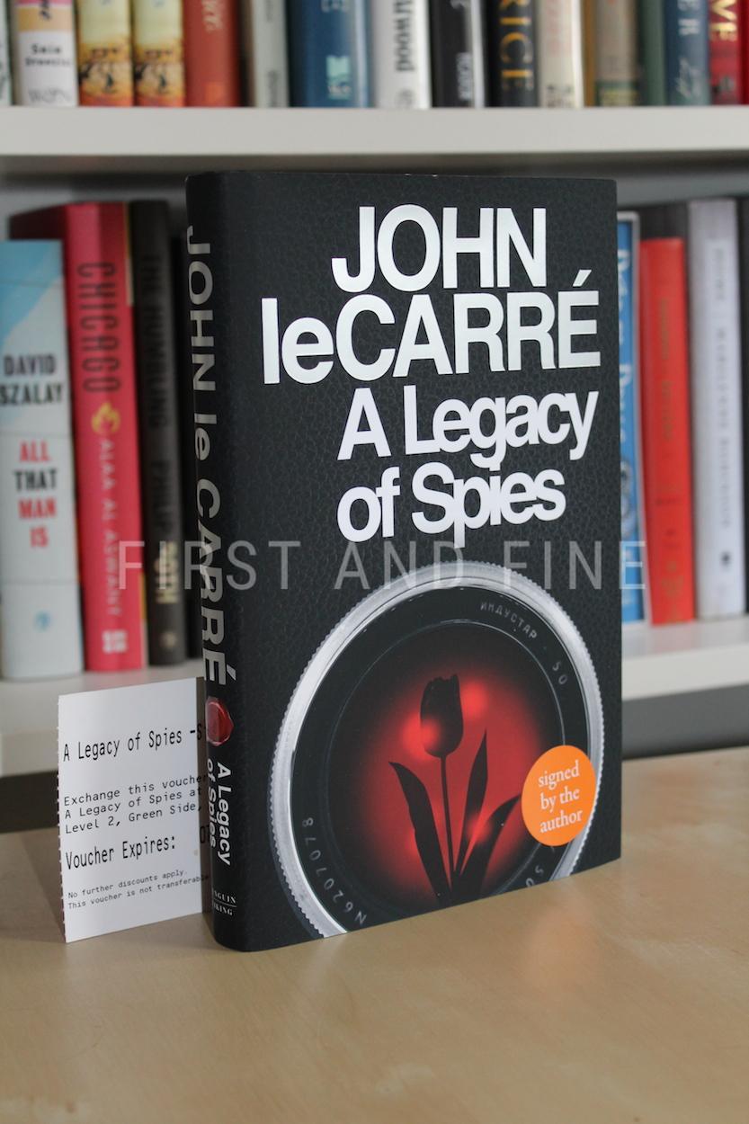 le Carré, John (2017) 'A Legacy of Spies', UK signed first edition