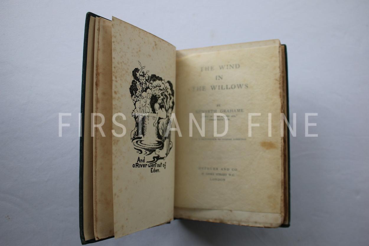 Grahame, Kenneth (1908) 'The Wind in the Willows', UK first edition - Image 3