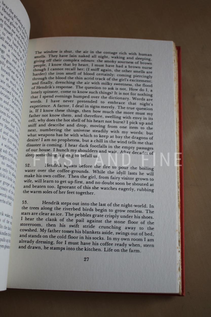 Coetzee, J.M. (1977) 'From the Heart of the Country', US signed first edition - Image 10