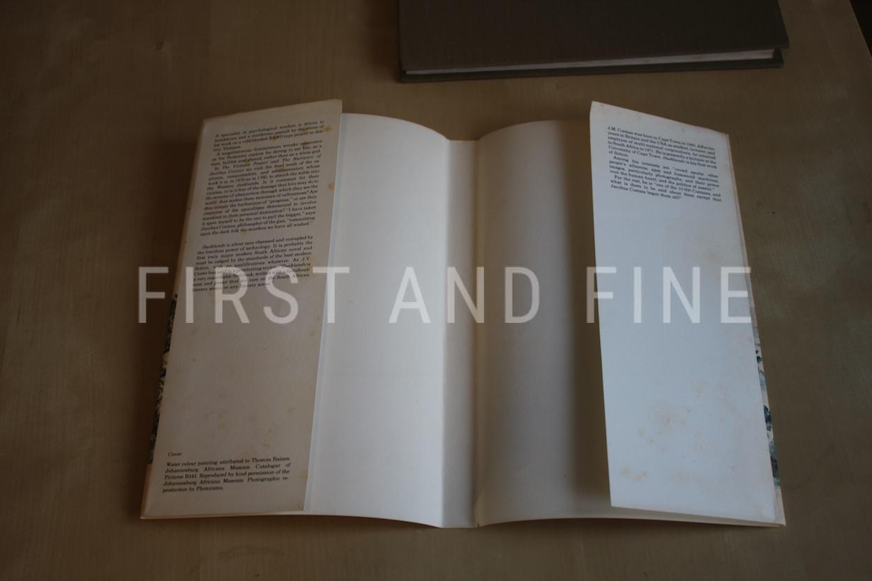 Coetzee, J.M. (1974) 'Dusklands', signed South African first edition - Image 11