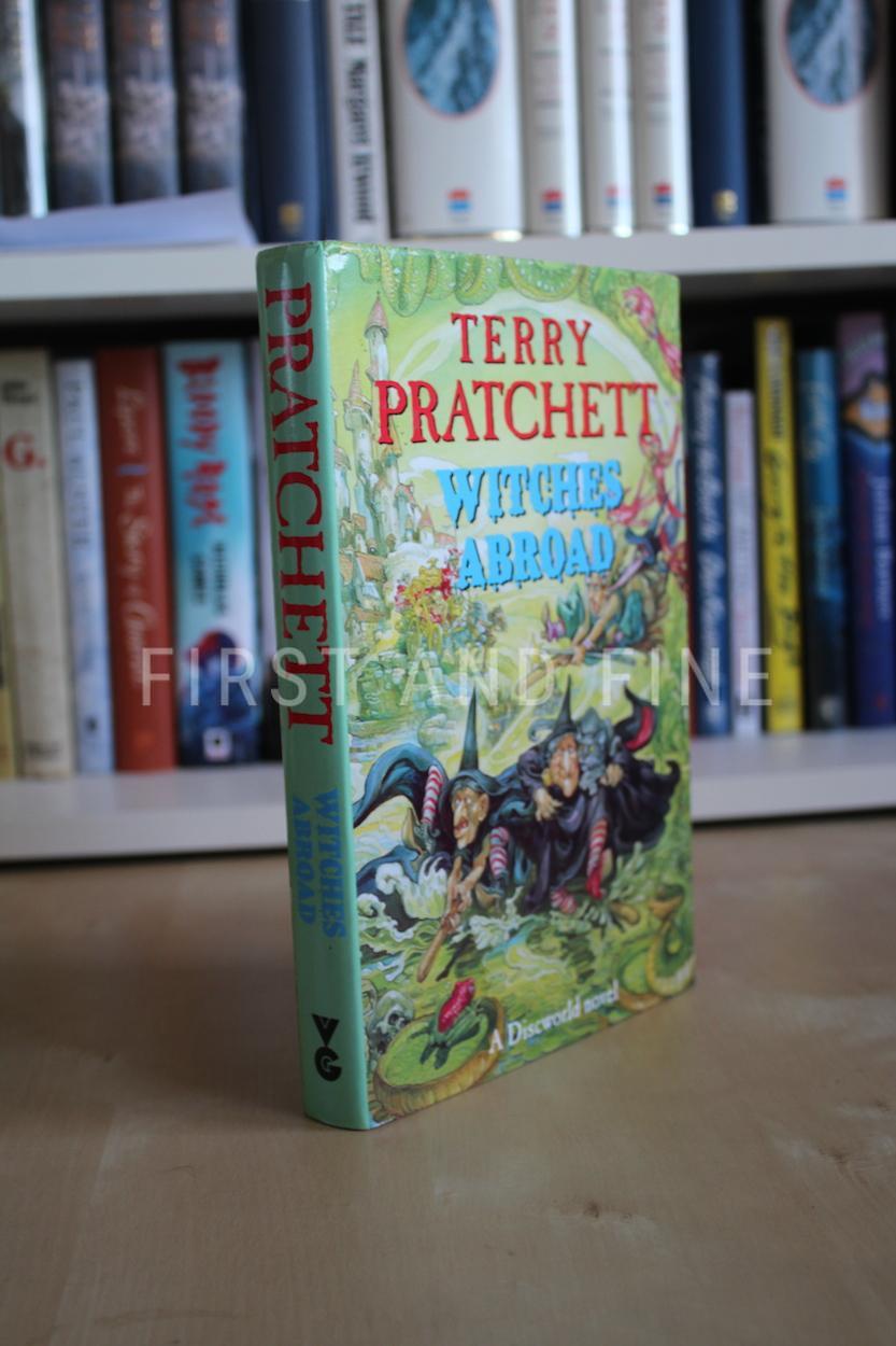 Pratchett, Terry (1991) 'Witches Abroad', UK signed first edition