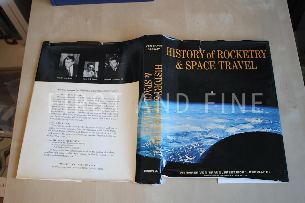 von Braun, Wernher (1966) 'History of Rocketry and Space Travel', US signed first edition - Image 20