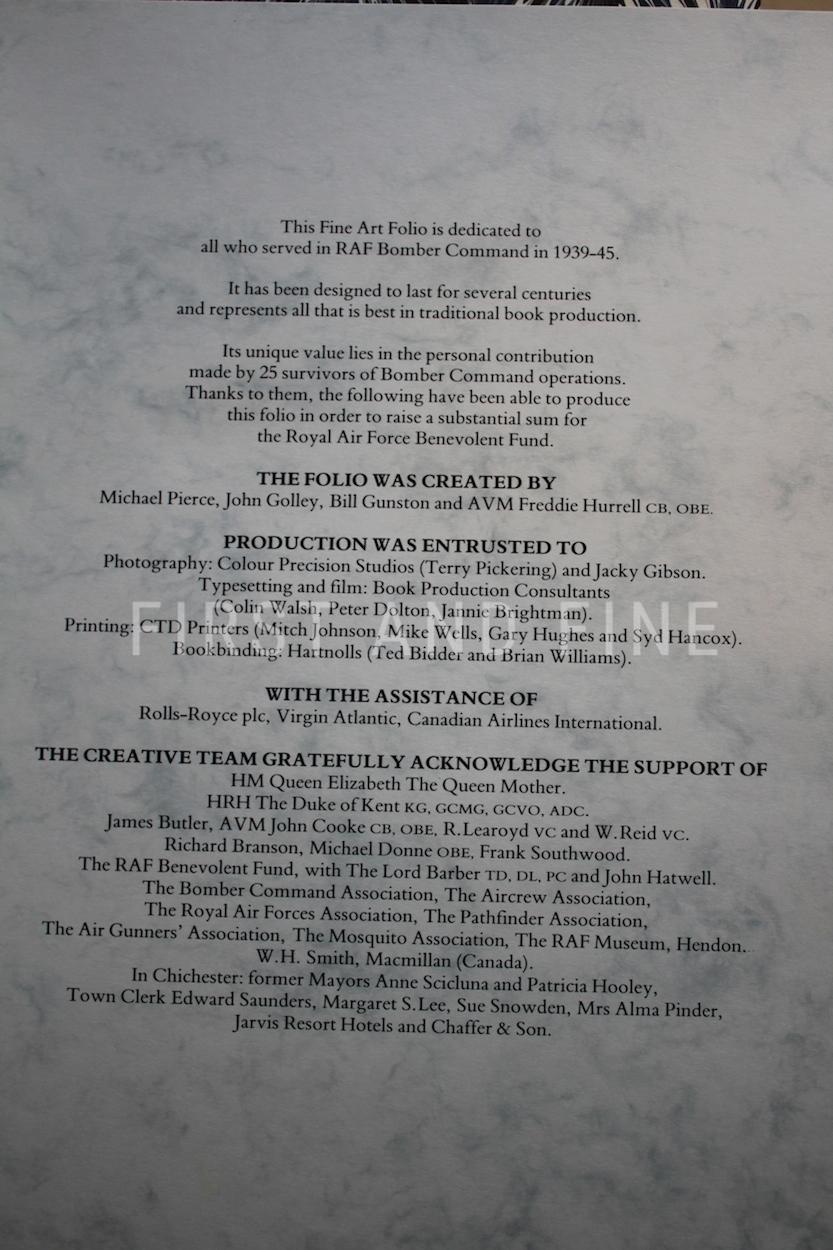 Pierce, Michael et al. (1990 & 1995) 'The Battle of Britain in two volumes: ...so many & ...so few', signed limited editions with matching limitation number - Image 3
