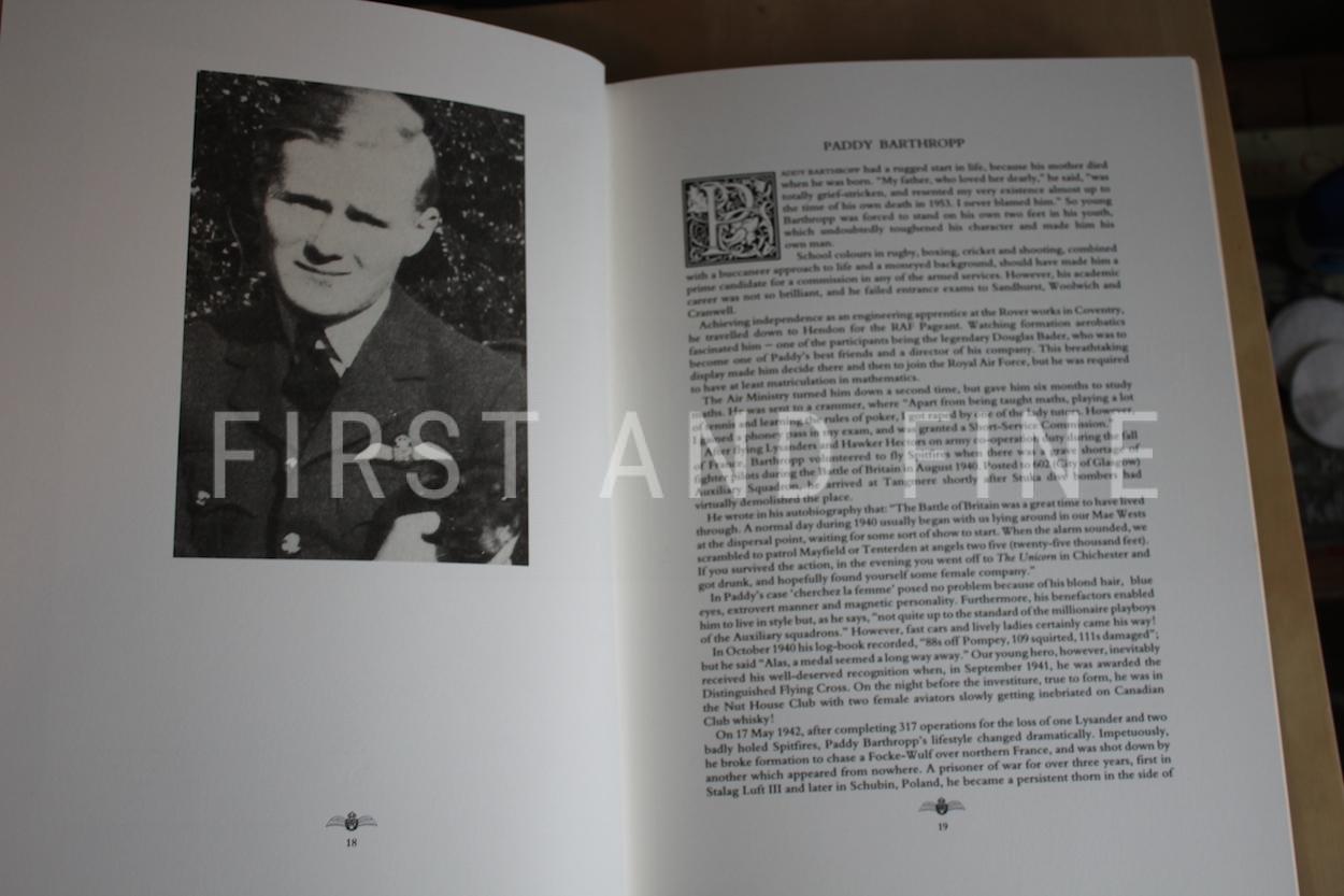 Pierce, Michael et al. (1990 & 1995) 'The Battle of Britain in two volumes: ...so many & ...so few', signed limited editions with matching limitation number - Image 27