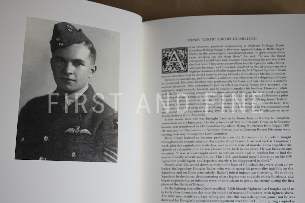 Pierce, Michael et al. (1990 & 1995) 'The Battle of Britain in two volumes: ...so many & ...so few', signed limited editions with matching limitation number - Image 32