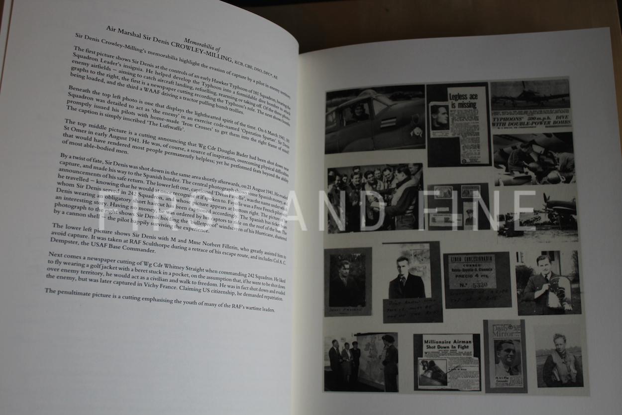 Pierce, Michael et al. (1990 & 1995) 'The Battle of Britain in two volumes: ...so many & ...so few', signed limited editions with matching limitation number - Image 33