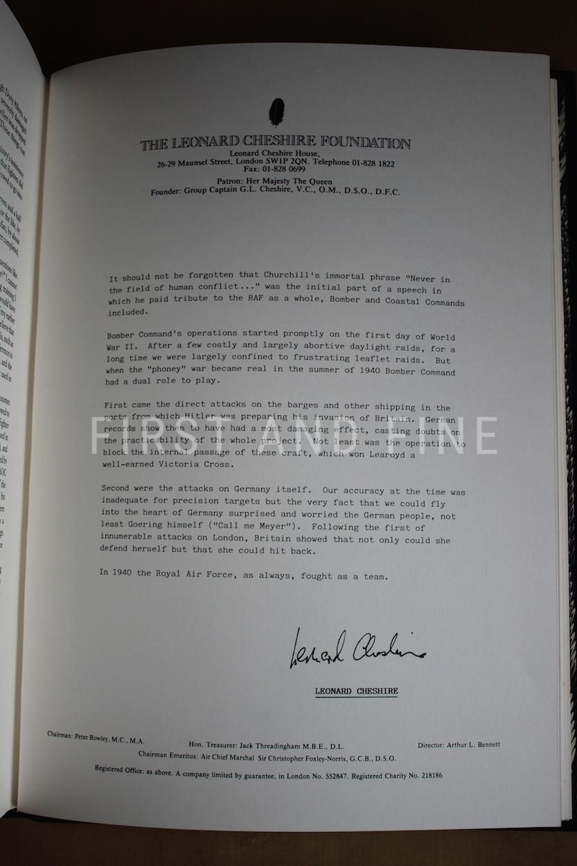 Pierce, Michael et al. (1990 & 1995) 'The Battle of Britain in two volumes: ...so many & ...so few', signed limited editions with matching limitation number - Image 34
