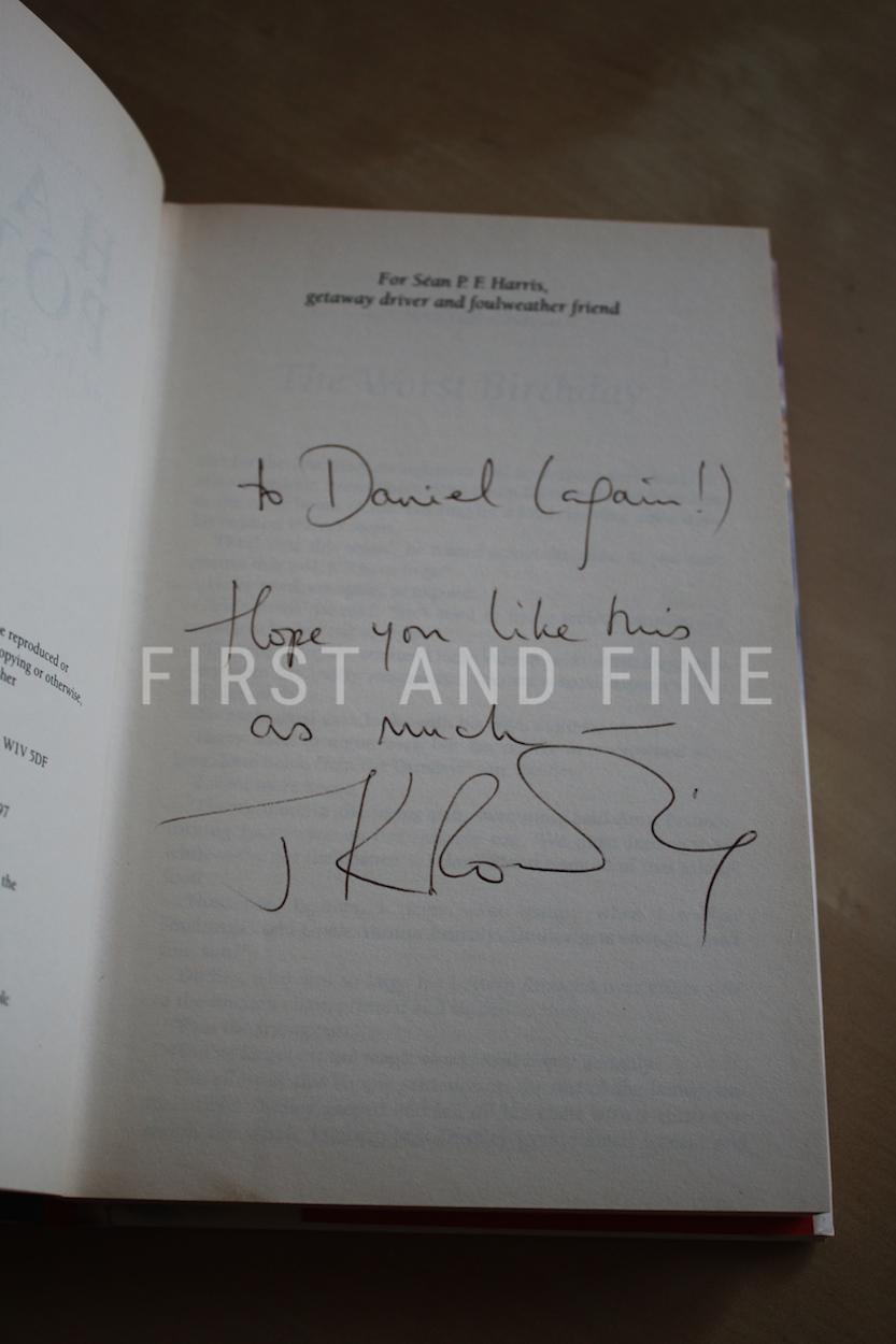 Rowling, J.K. (1998) 'Harry Potter and the Chamber of Secrets', UK signed first edition - Image 2