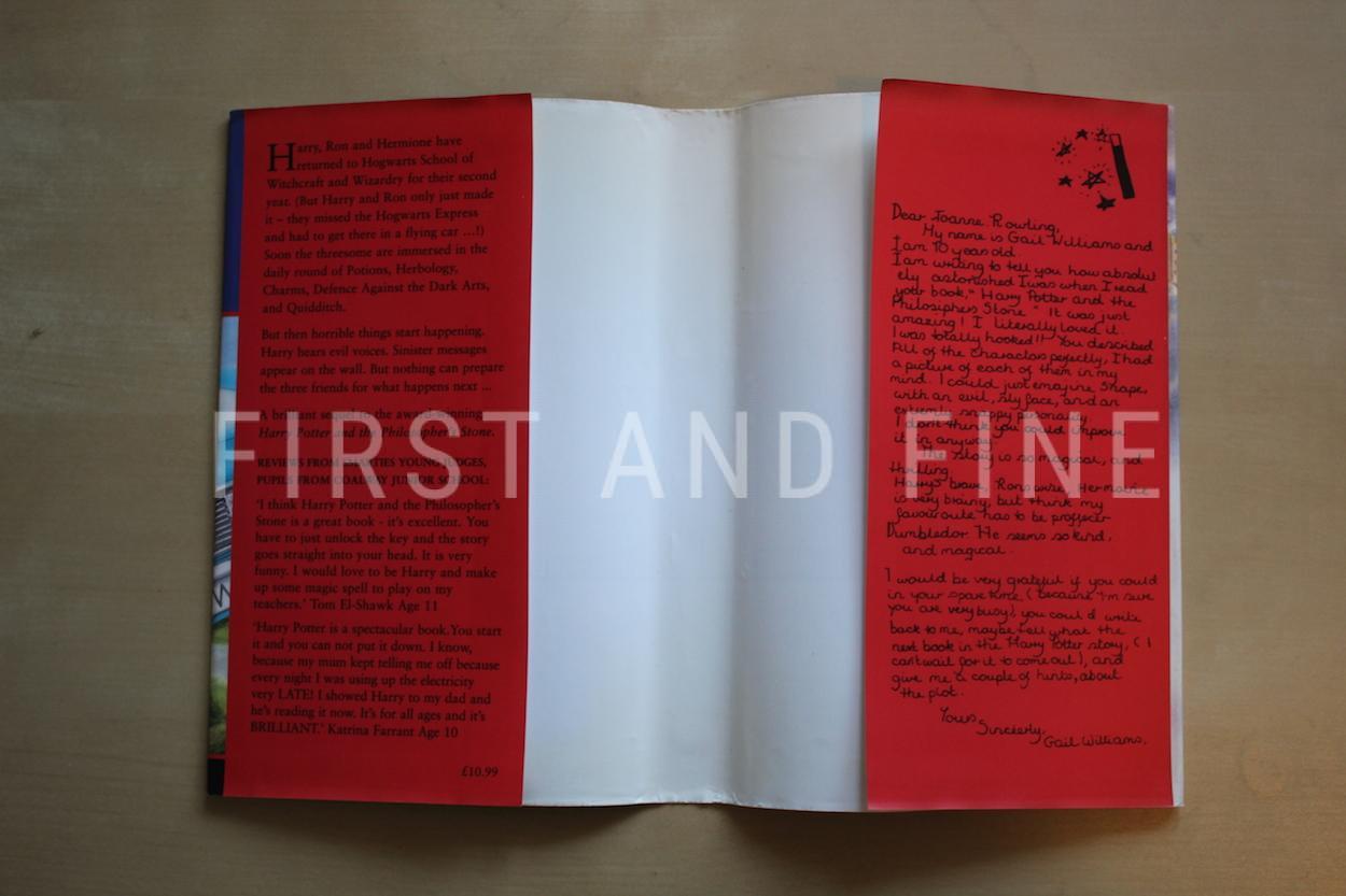 Rowling, J.K. (1998) 'Harry Potter and the Chamber of Secrets', UK signed first edition - Image 12