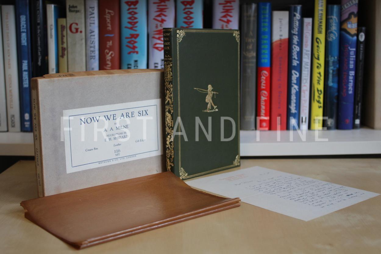 Milne, Alan Alexander (1927) 'Now We Are Six', UK deluxe first edition with handwritten letter by A.A. Milne - Image 19