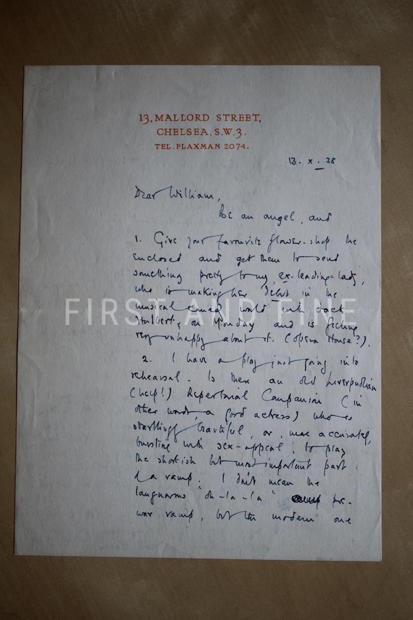 Milne, Alan Alexander (1927) 'Now We Are Six', UK deluxe first edition with handwritten letter by A.A. Milne - Image 2