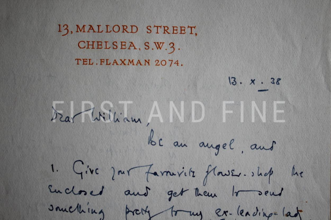 Milne, Alan Alexander (1927) 'Now We Are Six', UK deluxe first edition with handwritten letter by A.A. Milne - Image 4