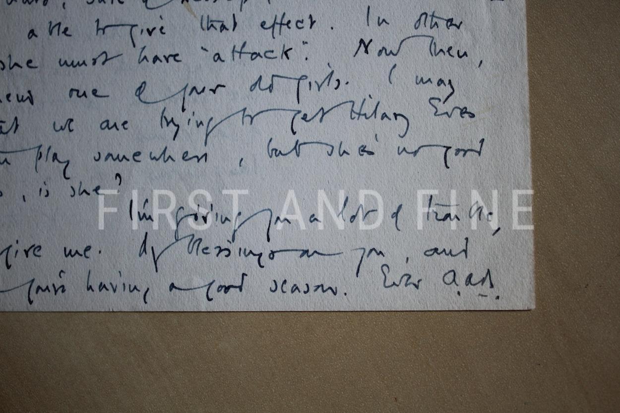 Milne, Alan Alexander (1927) 'Now We Are Six', UK deluxe first edition with handwritten letter by A.A. Milne - Image 5