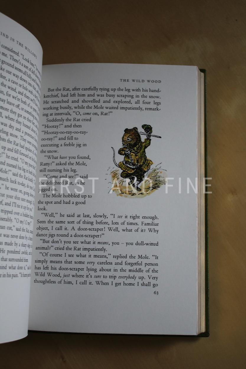 Grahame, Kenneth (1971) 'The WInd in the Willows', UK deluxe limited edition, signed by illustrator Ernest Shepard - Image 15