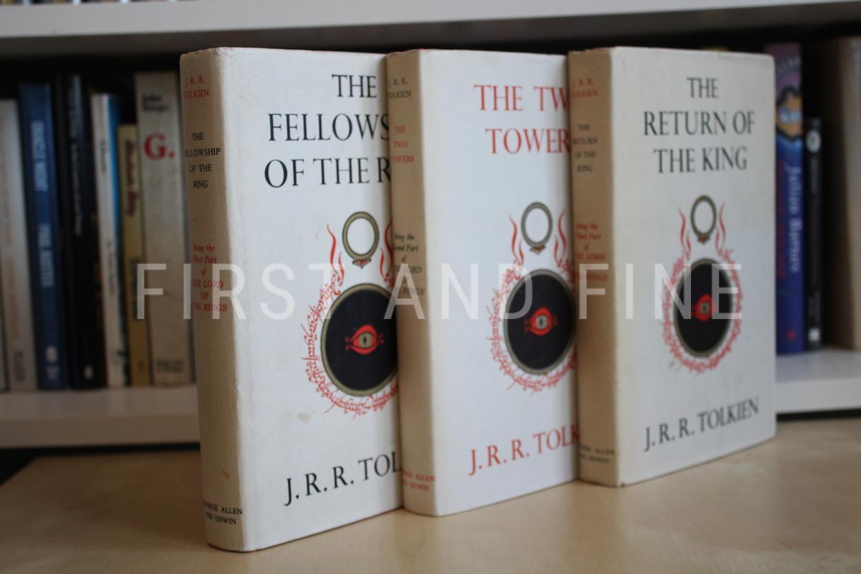 Tolkien, J.R.R. (1963) 'The Lord of the Rings', UK first editions 13/10/10
