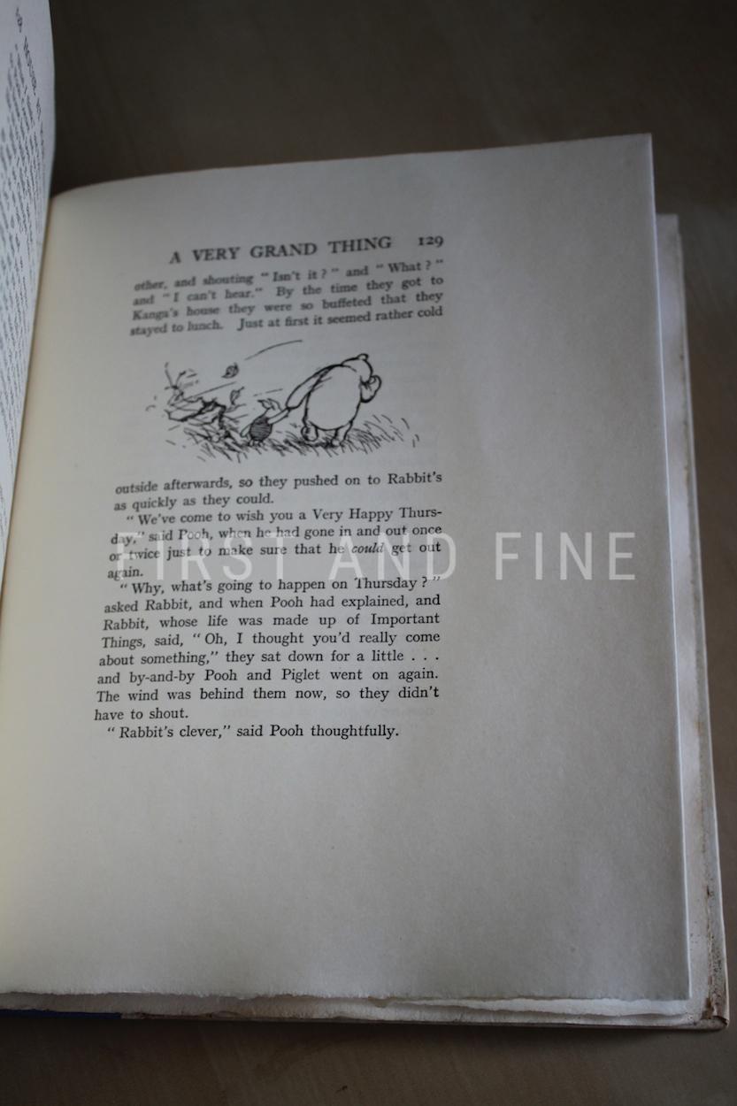 Milne, Alan Alexander (1928) 'The House at Pooh Corner', UK signed limited edition and Ernest Shepard's personal copy! - Image 10