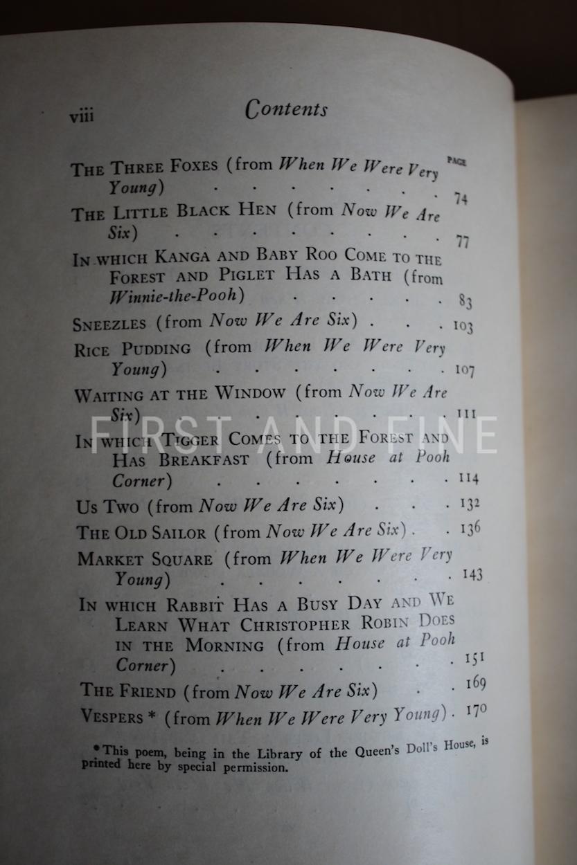 Milne, Alan Alexander (1929) 'The Christopher Robin Story Book', US signed limited edition - Image 12