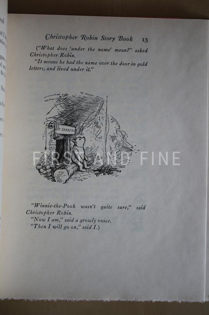 Milne, Alan Alexander (1929) 'The Christopher Robin Story Book', US signed limited edition - Image 13